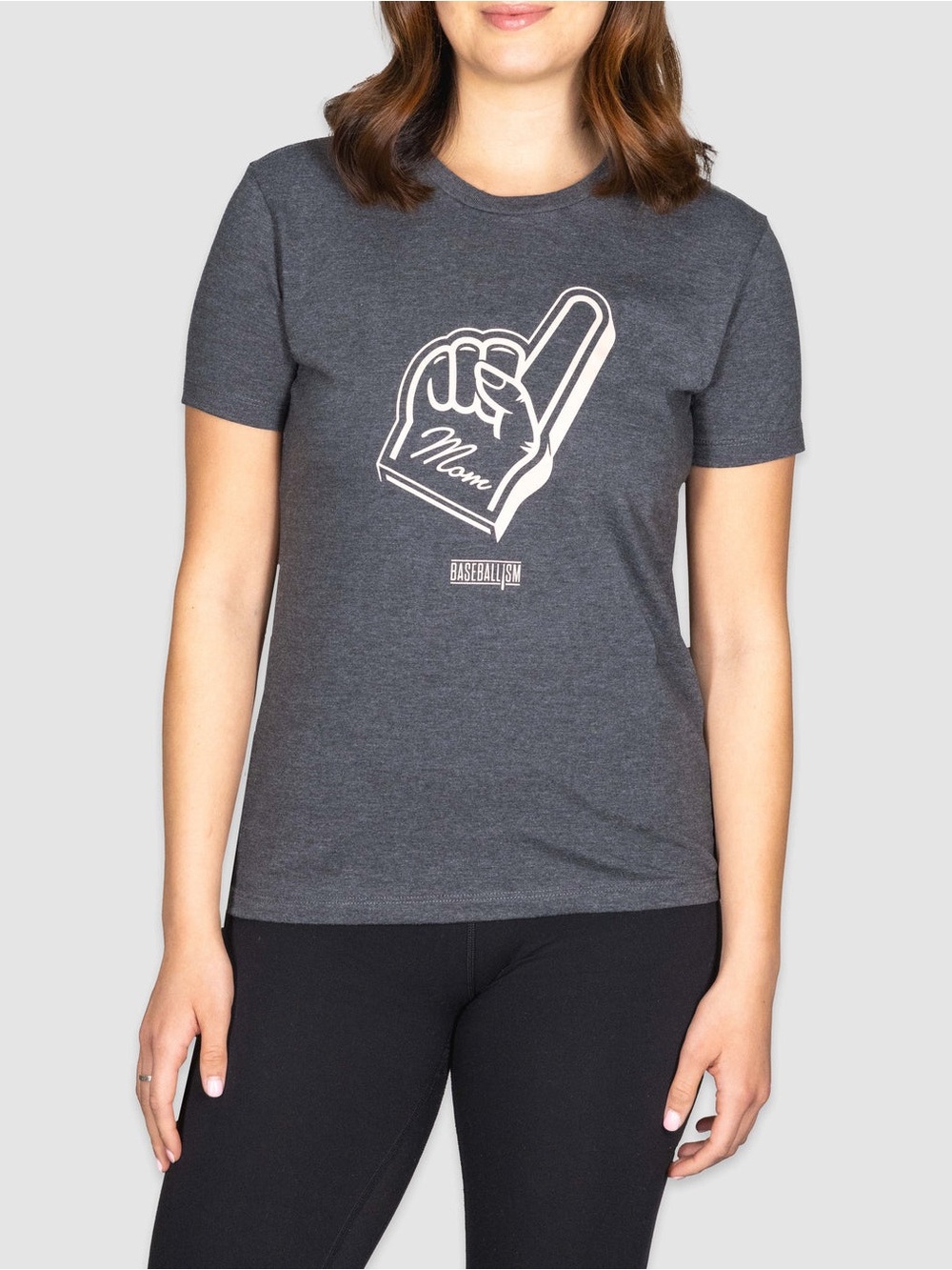 Baseballism Number One Mom - Women's Warm-Up Tee